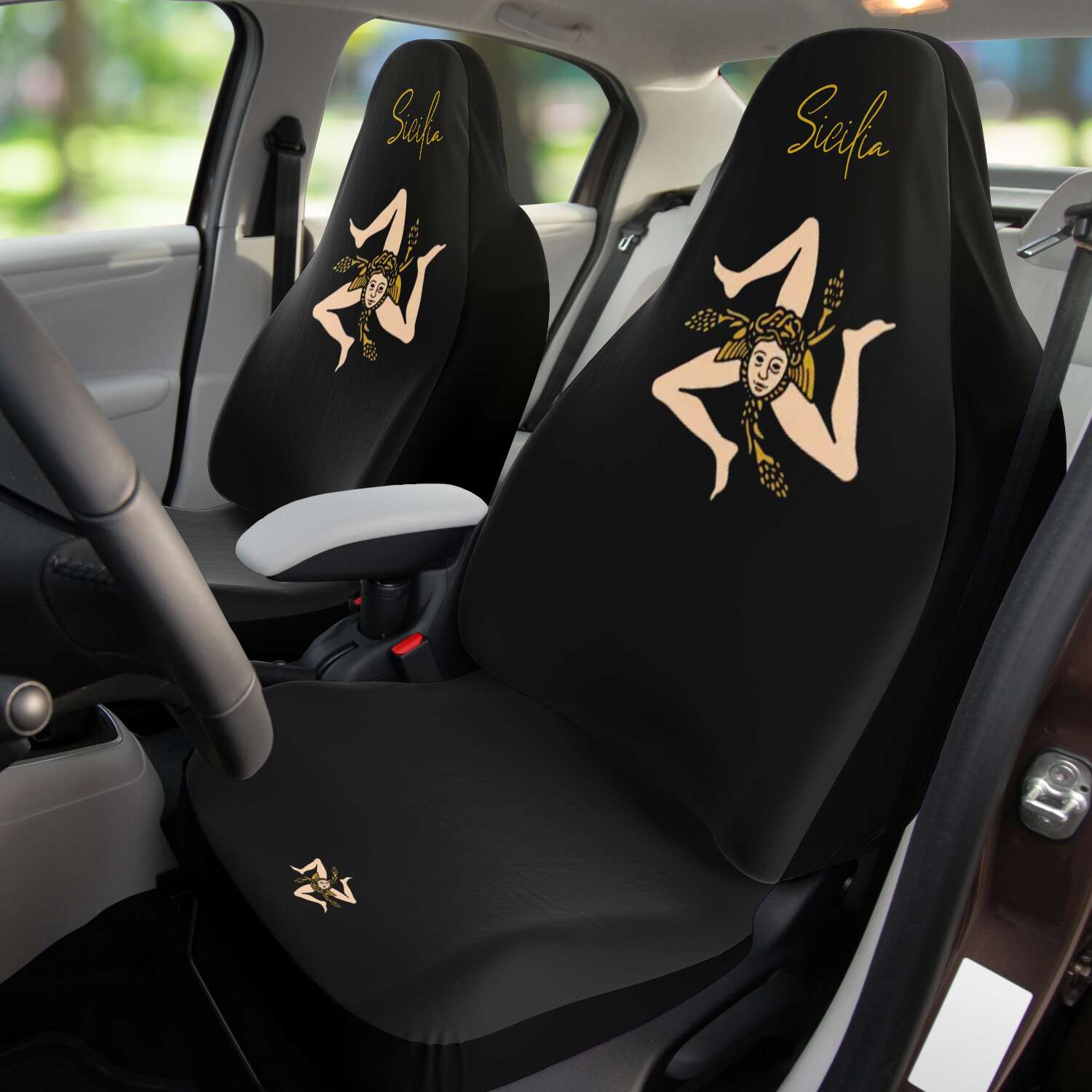 Sicilian Car Seat Covers (Set Of 2)