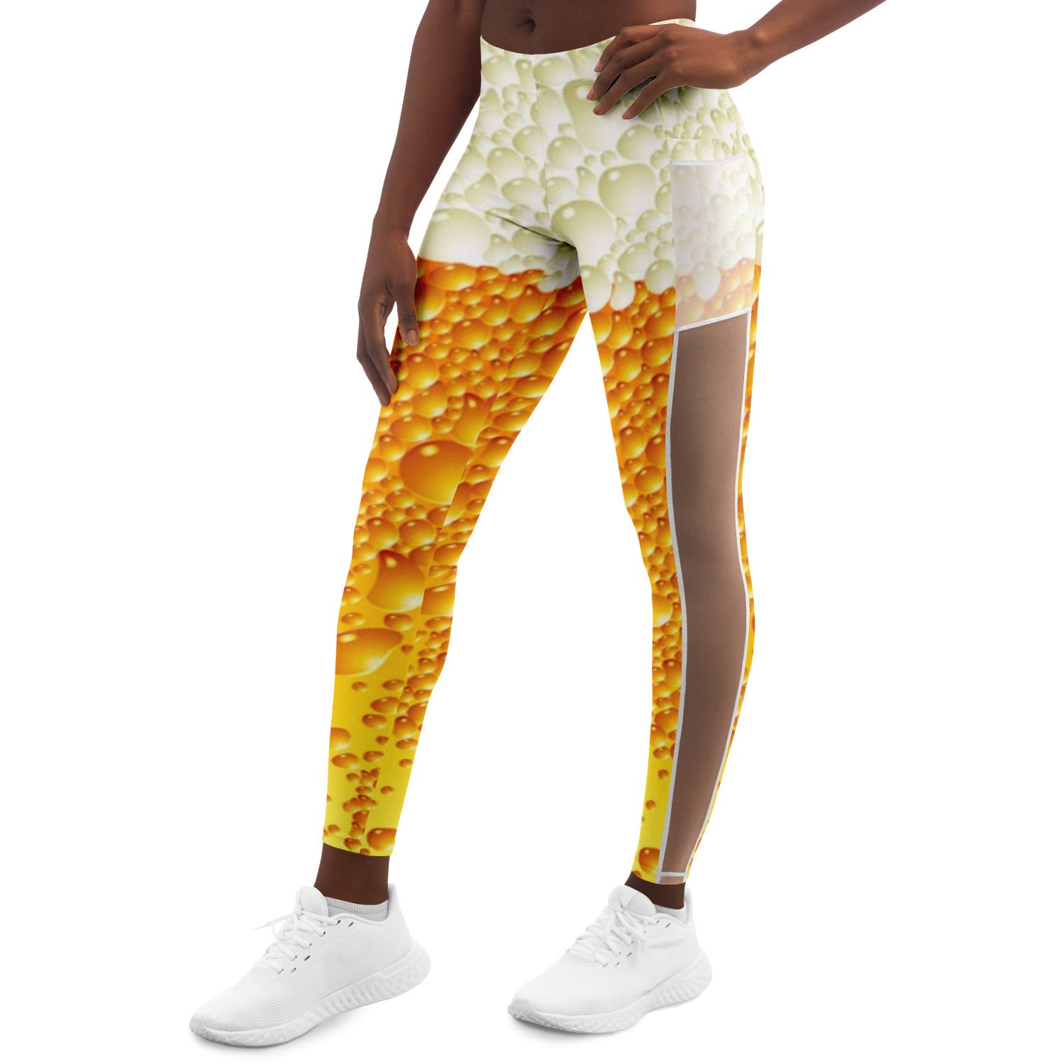 Beer Mesh PocketLeggings
