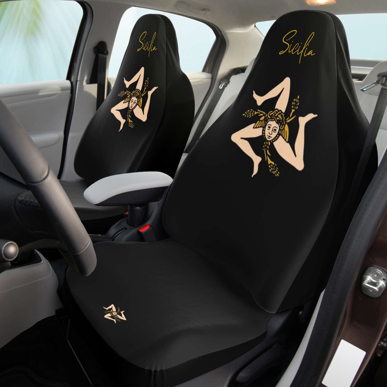 Sicilian Car Seat Covers (Set Of 2)