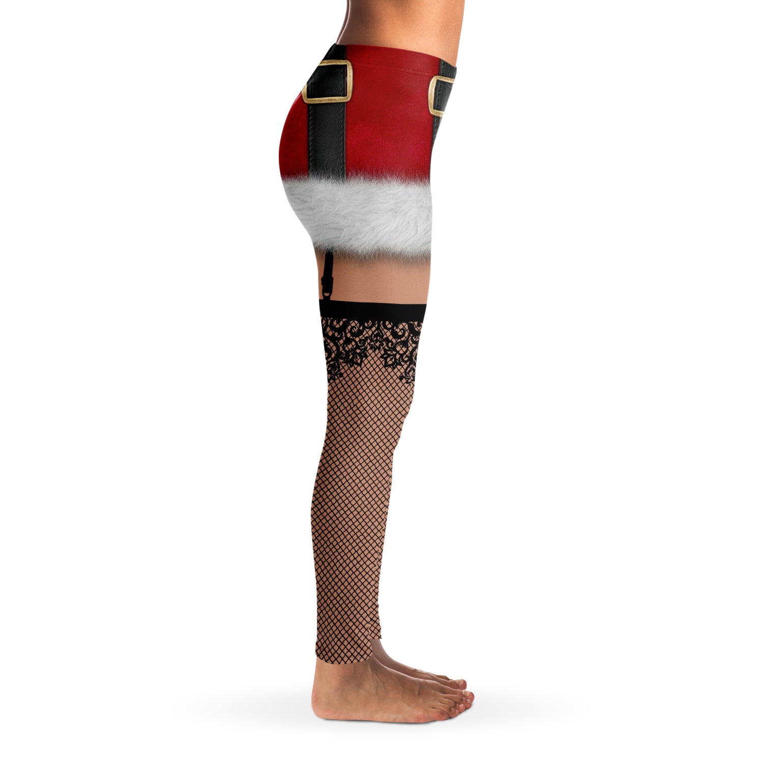 Naughty Santa Xmas Leggings