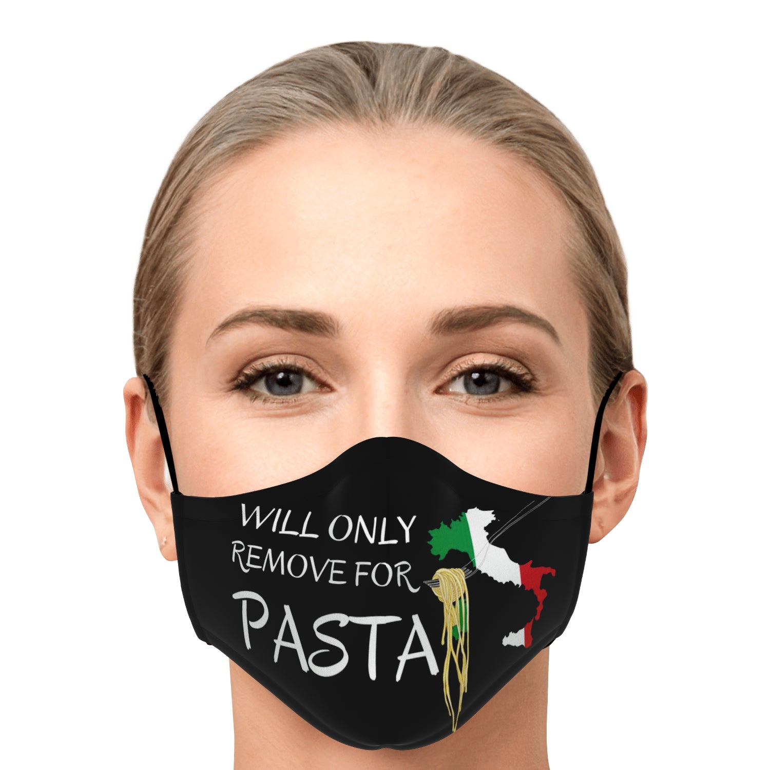 Will Only Remove For Pasta Face Mask + 2 PM 2.5 Filters