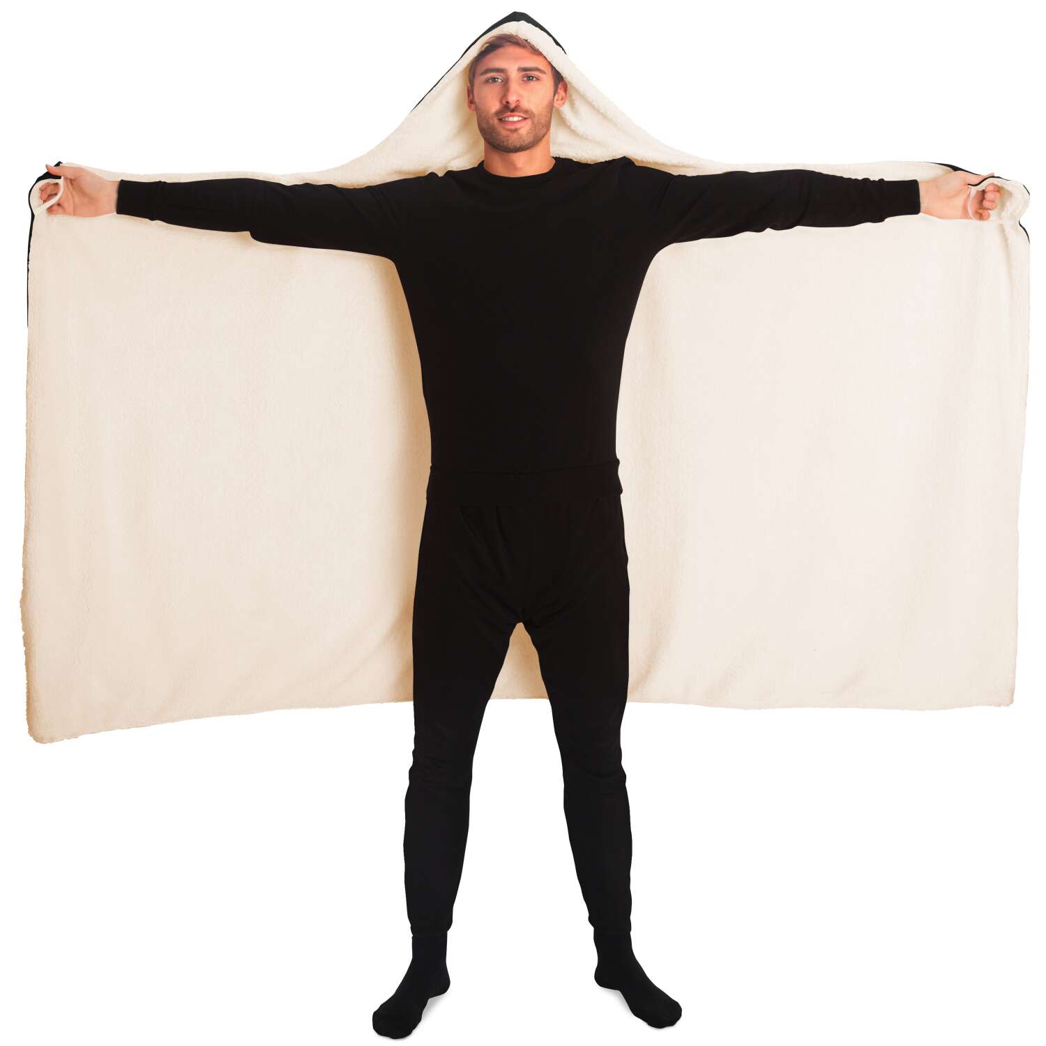 Vaffanculo And Have A Nice Day Hooded Blanket