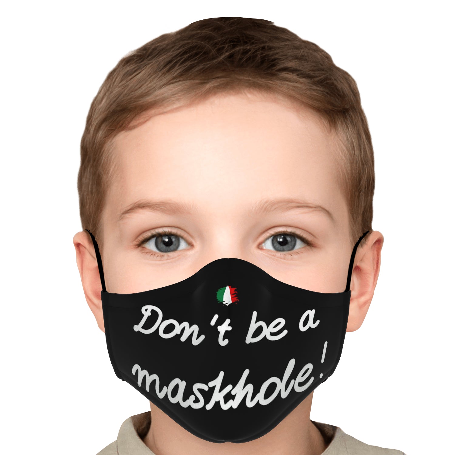 Don't Be A Maskhole! Funny Face Mask + 2 PM 2.5 Filters