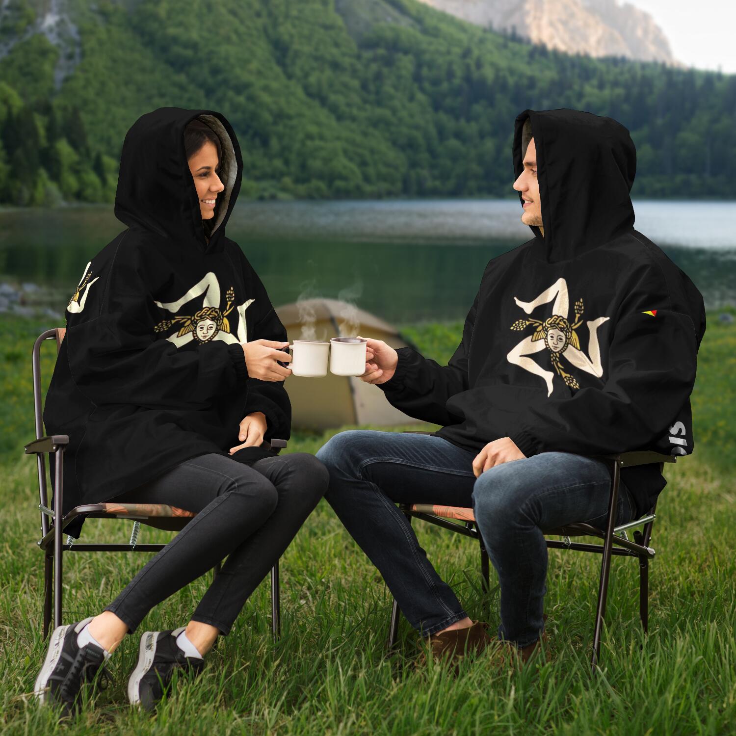 Sicilia Snug Hoodie AOP