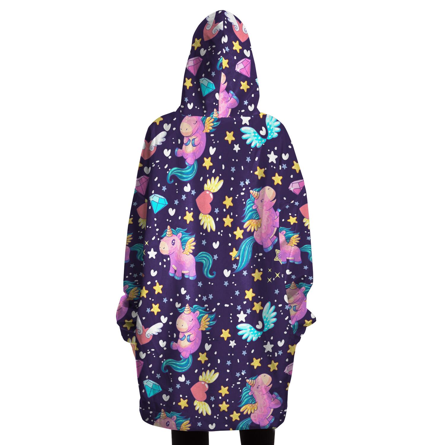 Space Unicorn Snug Hoodie AOP