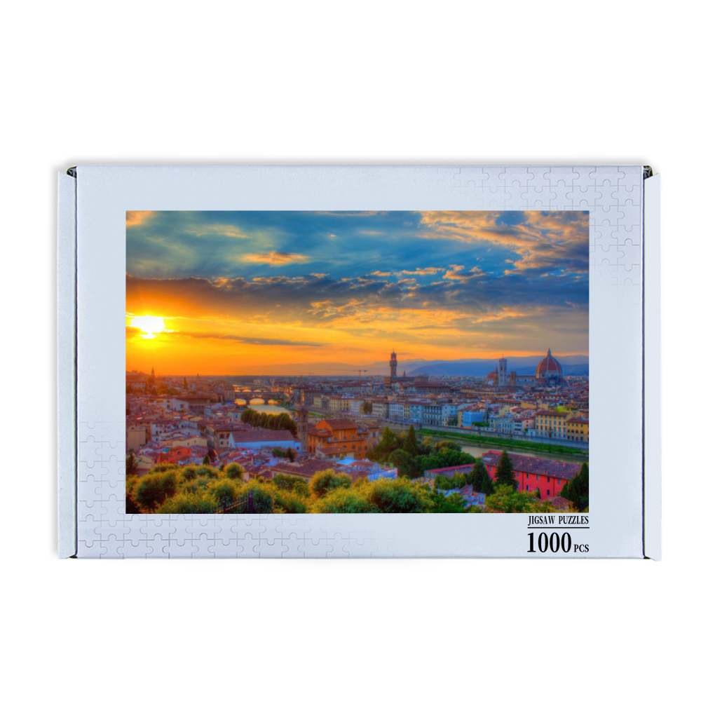 Florence Jigsaw Wooden Puzzle 1000 Pieces