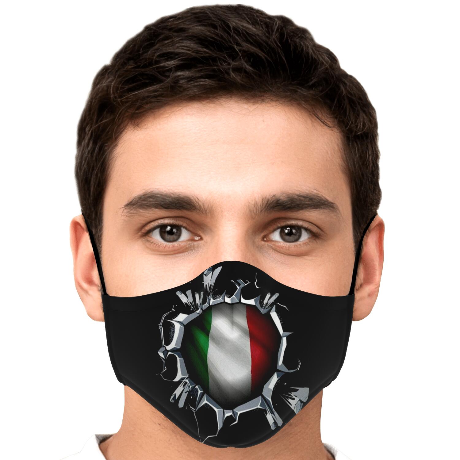 Italy Inside Custom Face Mask + 2 PM 2.5 Filters