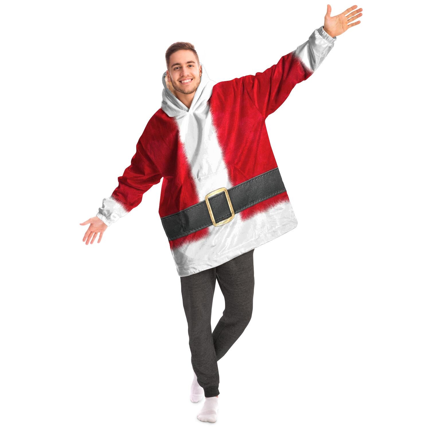 Santa Snug Hoodie AOP