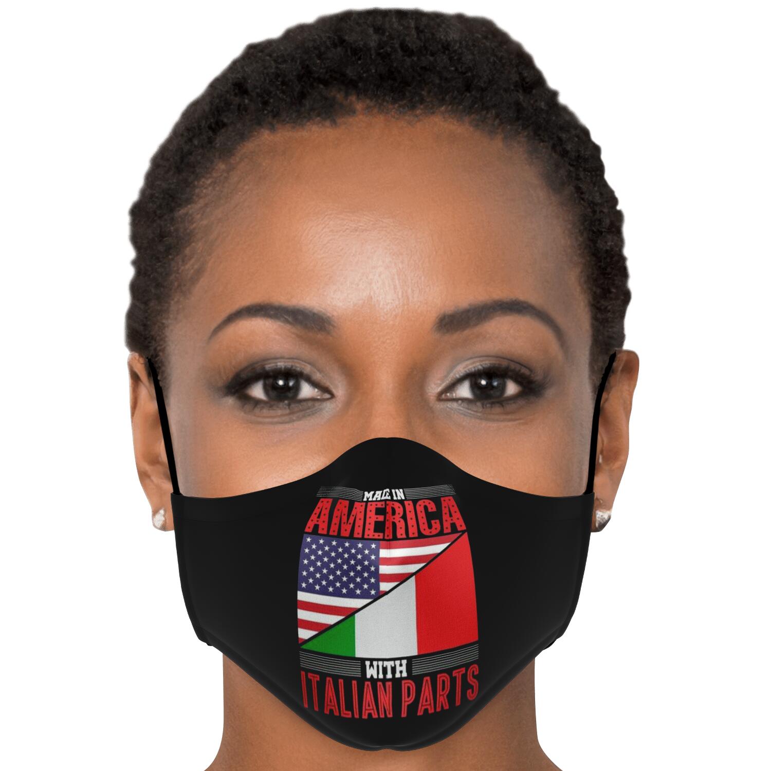 America Italian Parts Face Mask + 2 PM 2.5 Filters