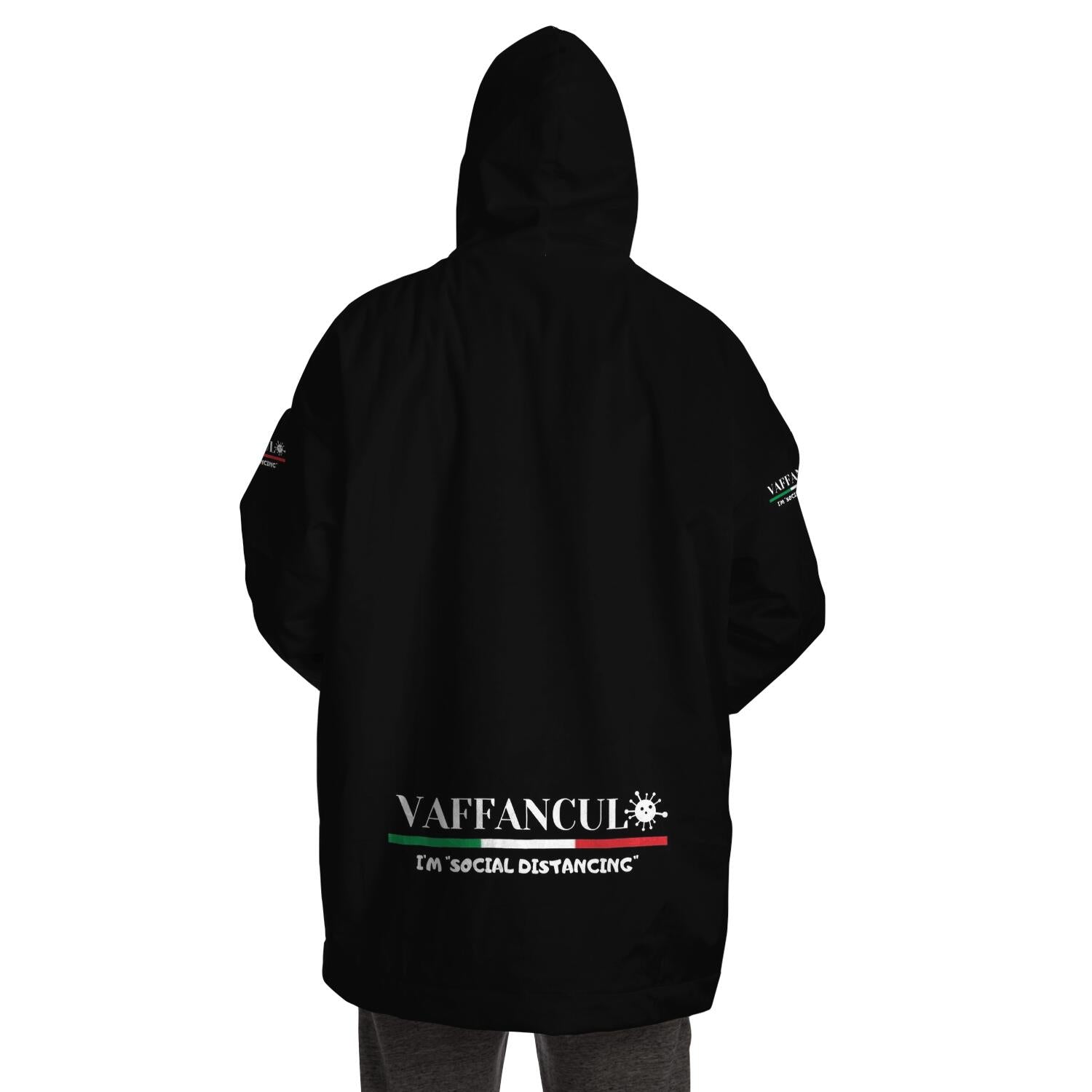 Vaffanculo I'm "Social Distancing" Snug Hoodie