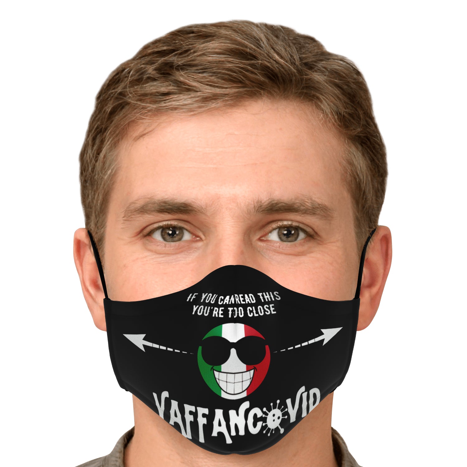 Vaffancovid You're Too Close Face Mask + 2 PM 2.5 Filters