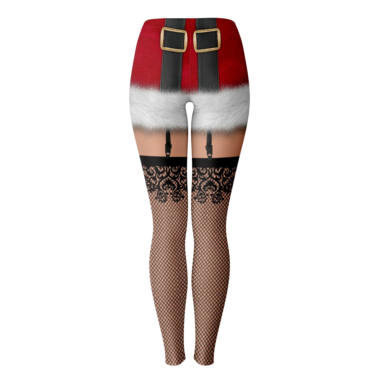 Naughty Santa Xmas Leggings