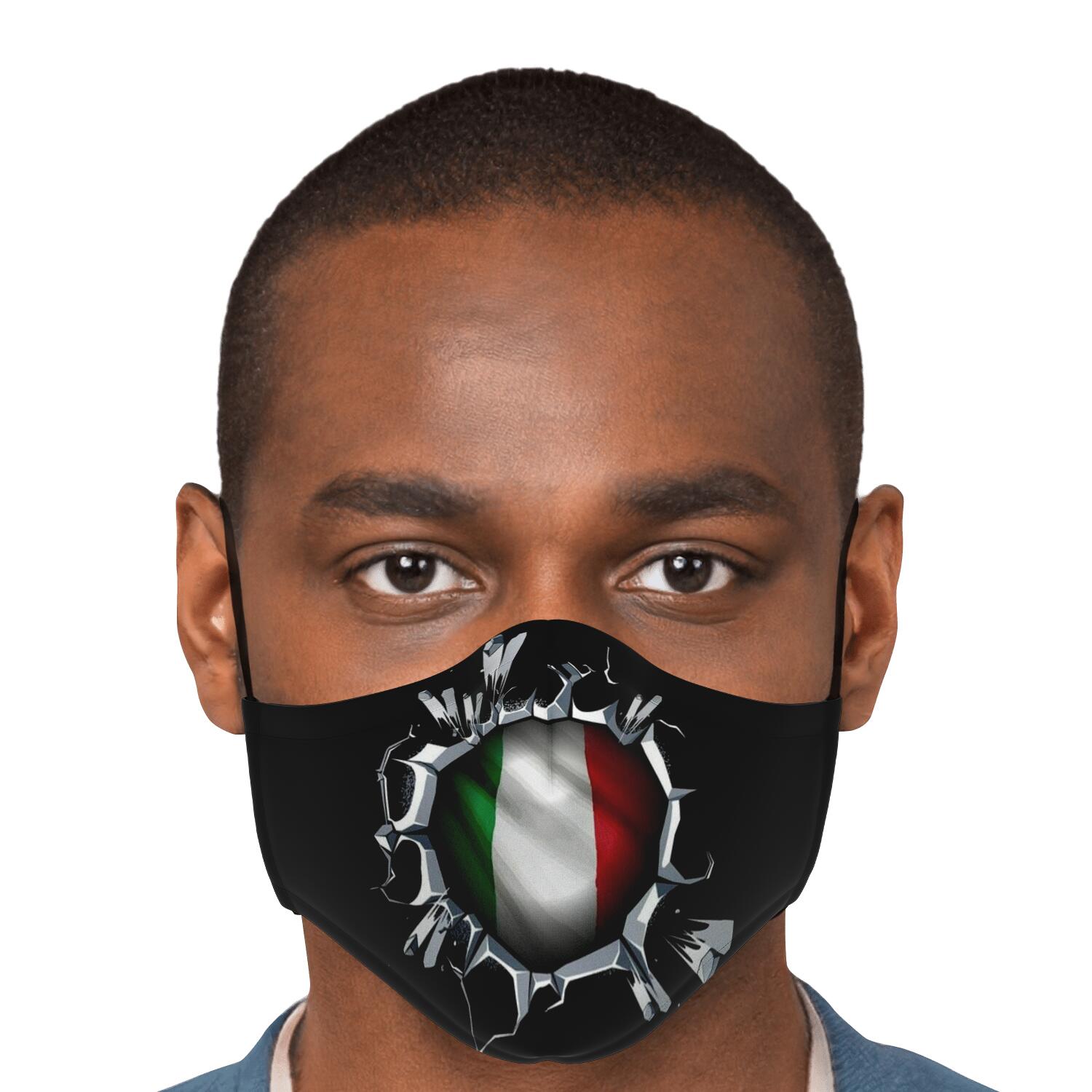 Italy Inside Custom Face Mask + 2 PM 2.5 Filters