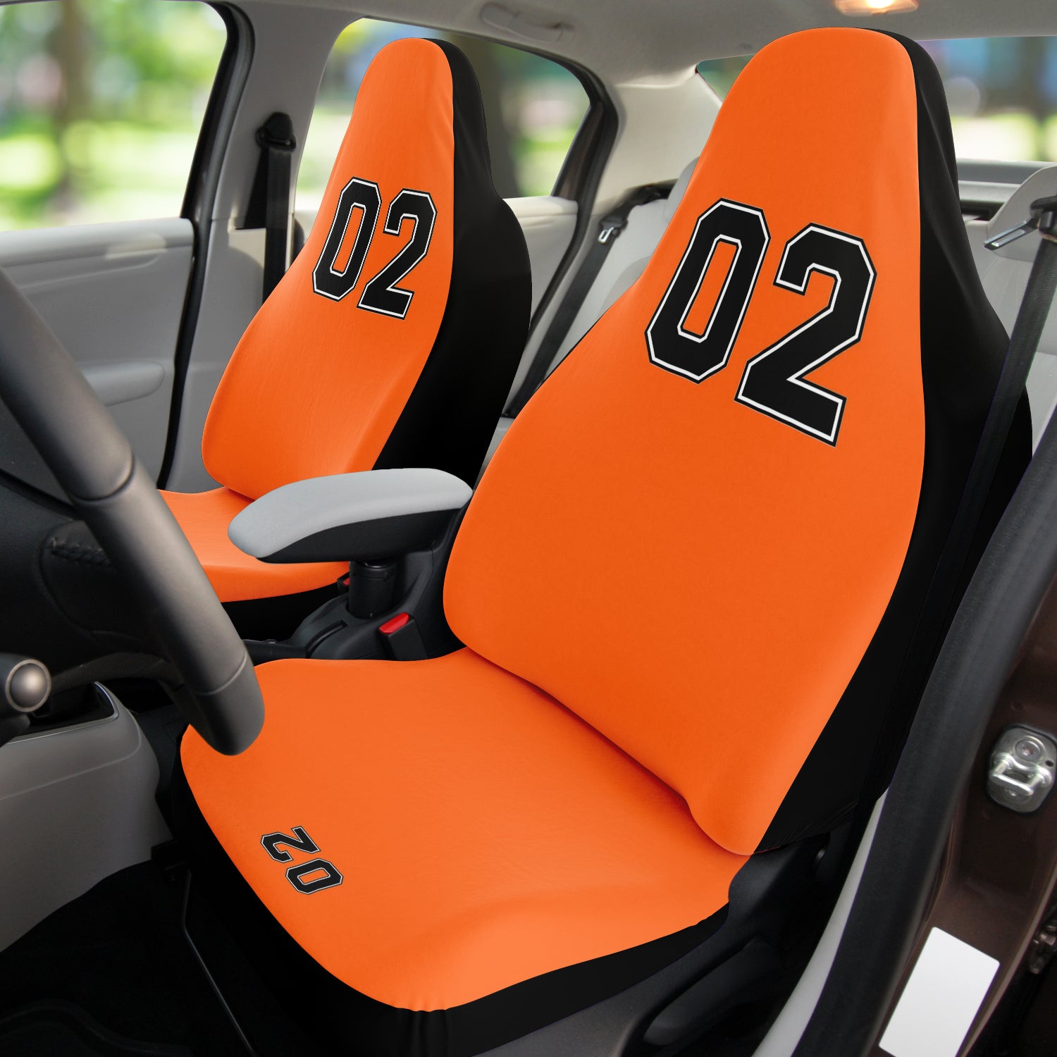 02 Car Seat Covers (Set Of 2)