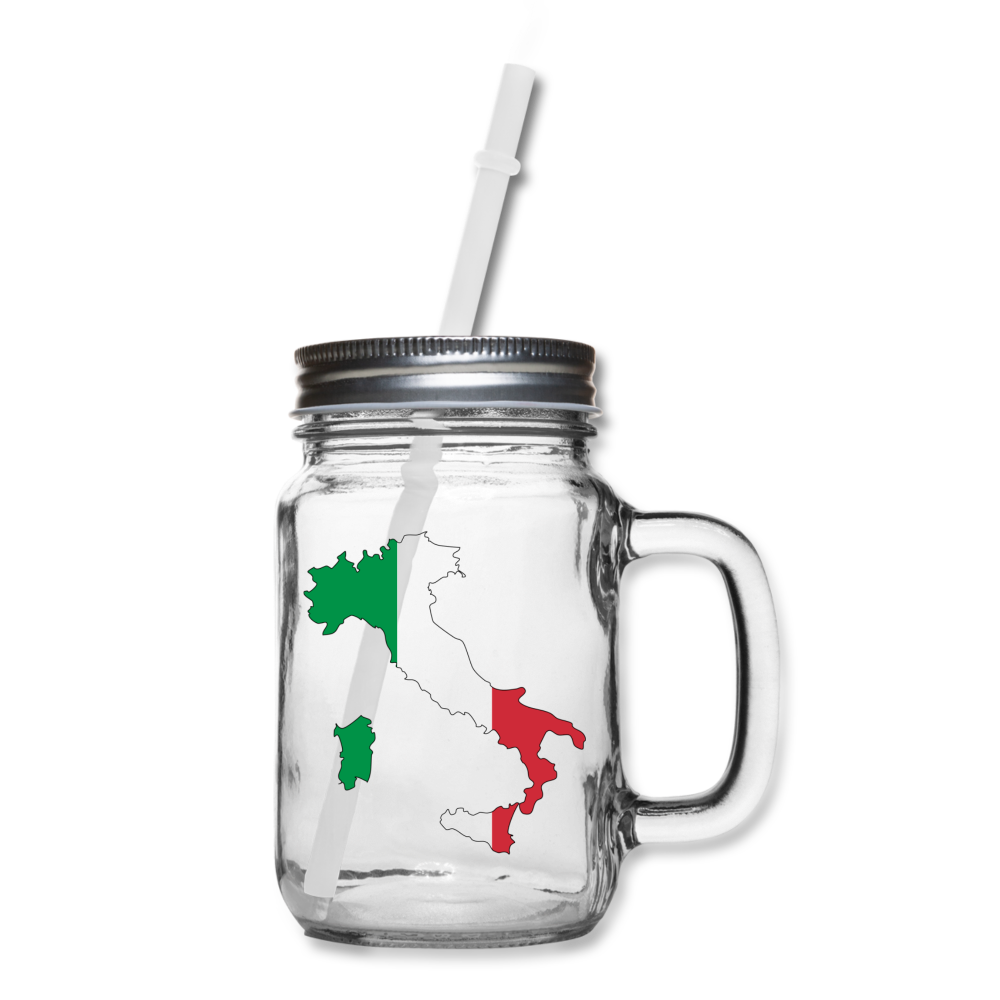 Italia Mason Jar - clear