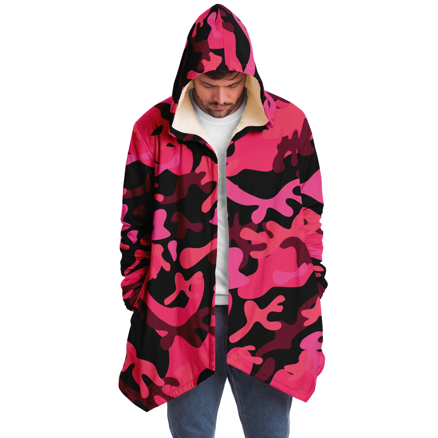 Italian Pride Pink Camo Cloak