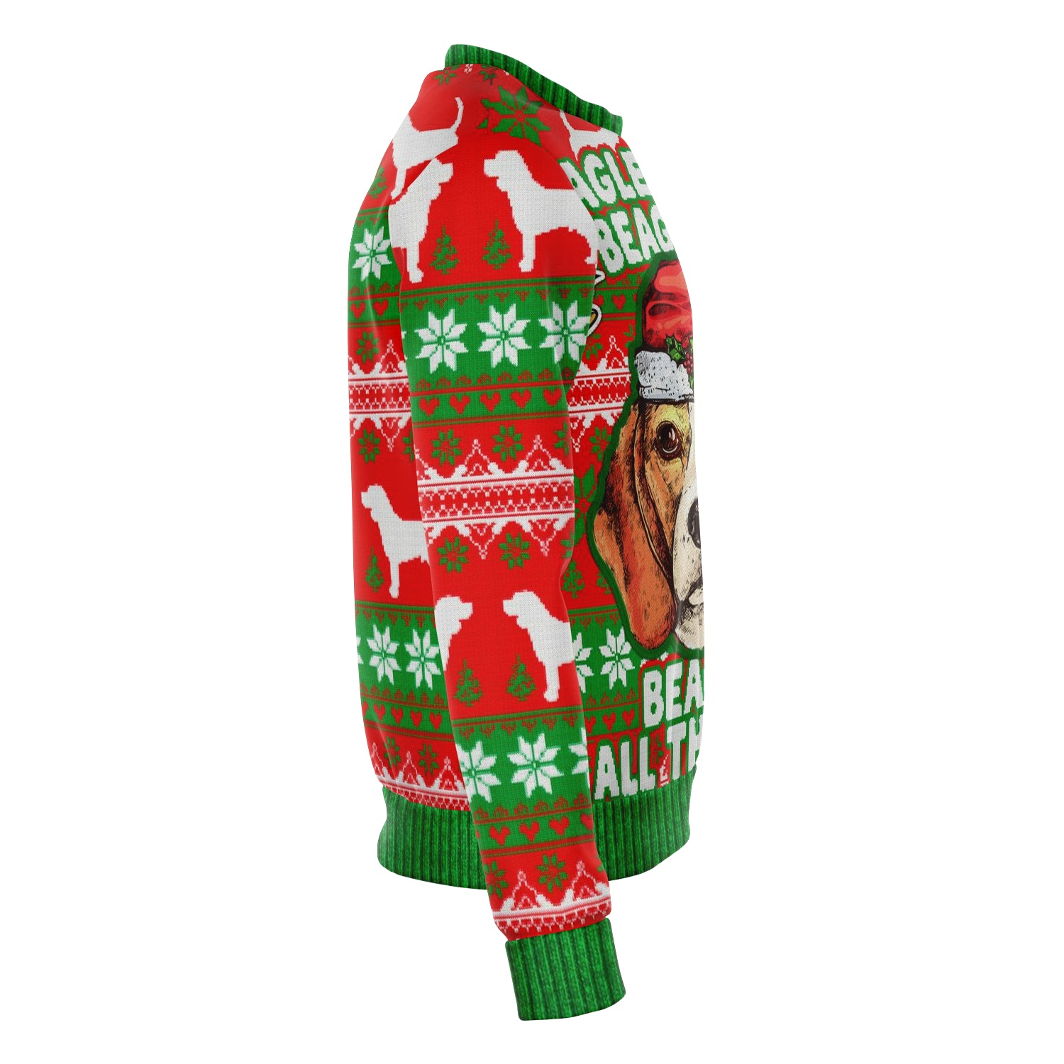 Beagle Bells Ugly Xmas Sweatshirt