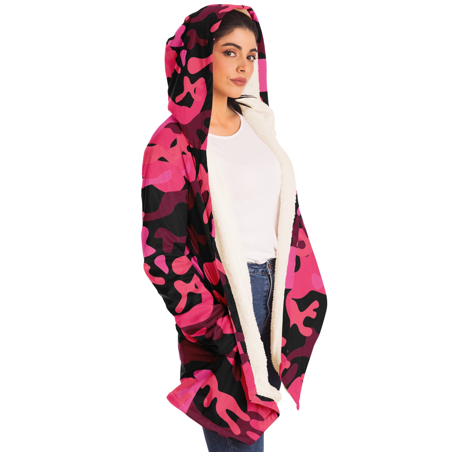 Italian Pride Pink Camo Cloak