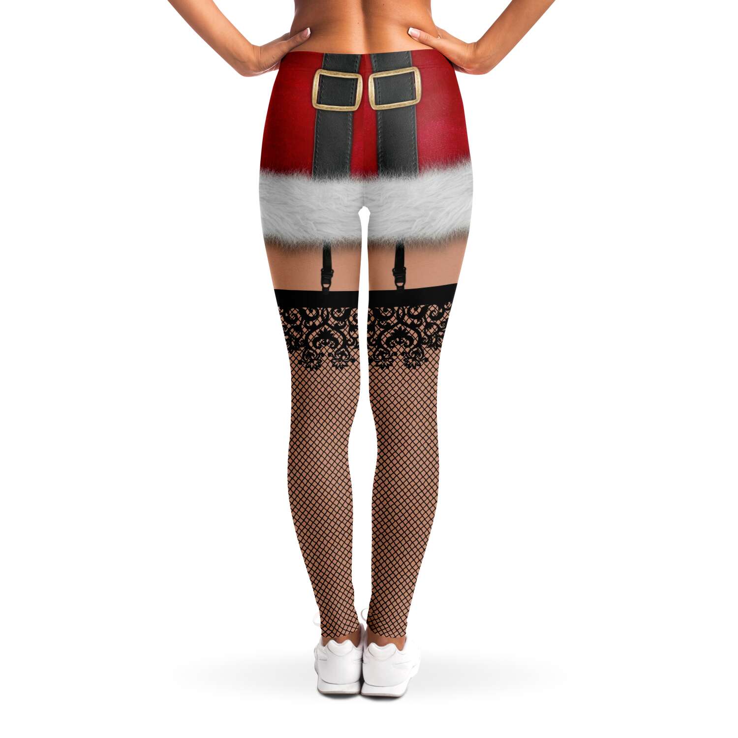 Naughty Santa Xmas Leggings