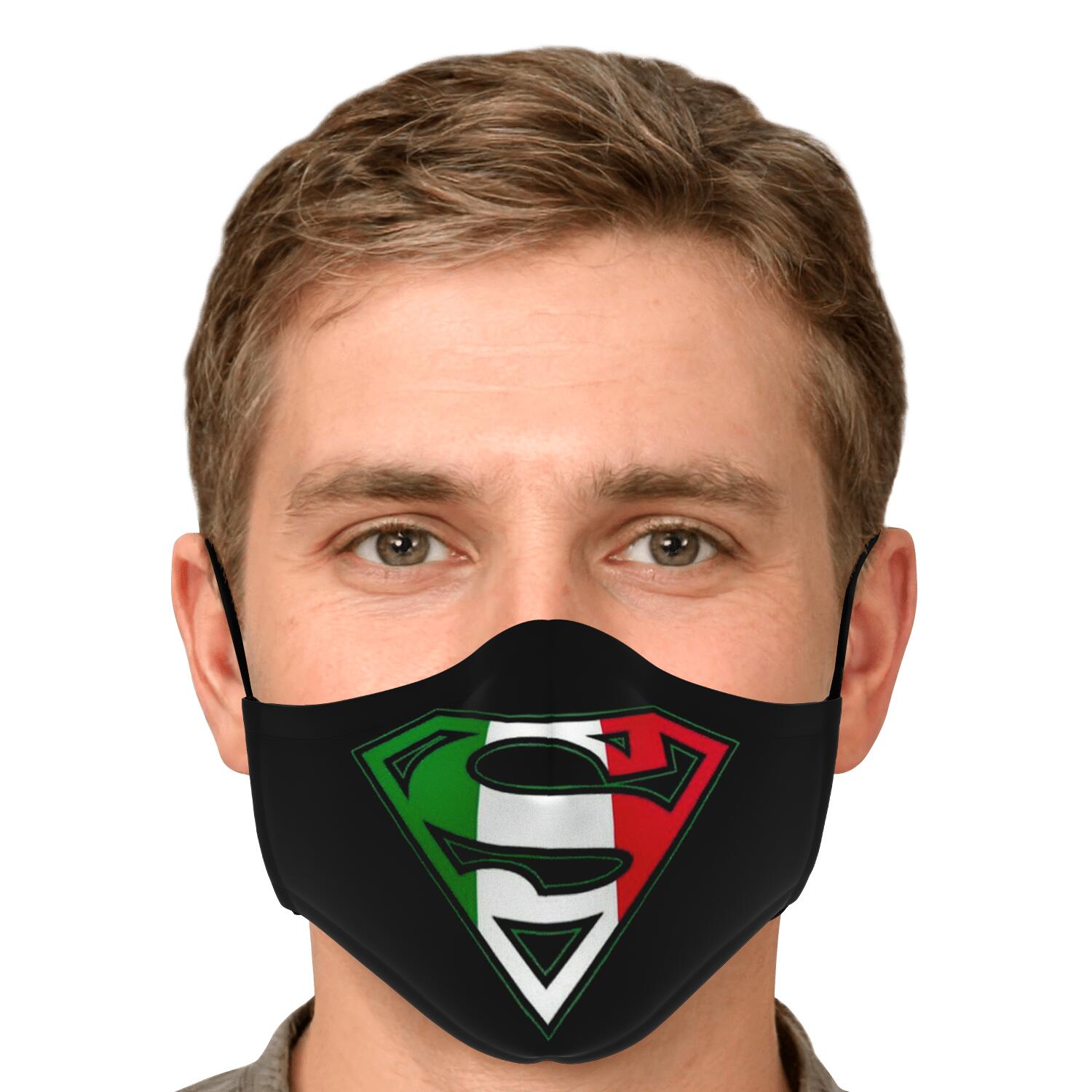 Superitalian Custom Face Mask + 2 PM 2.5 Filters