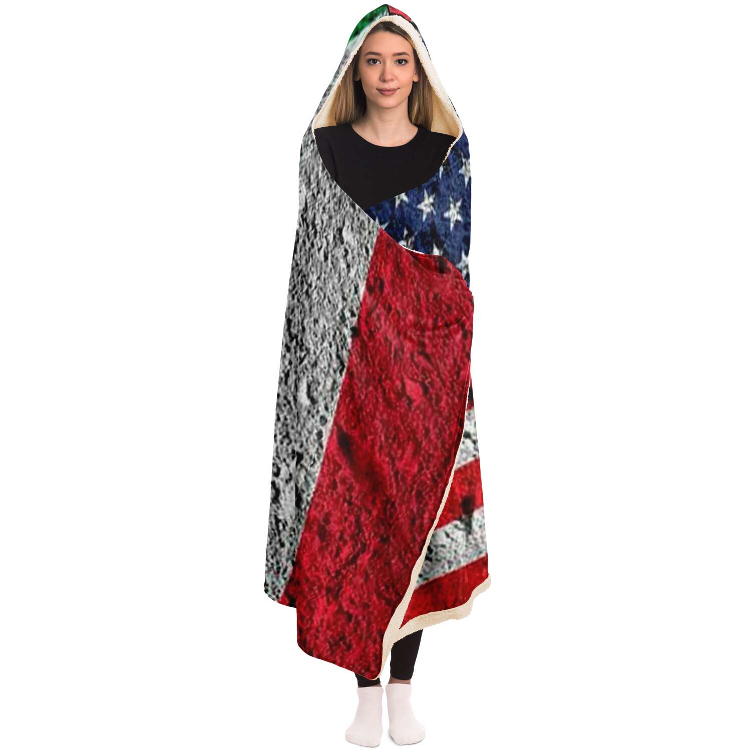 Italian American Hooded Blanket