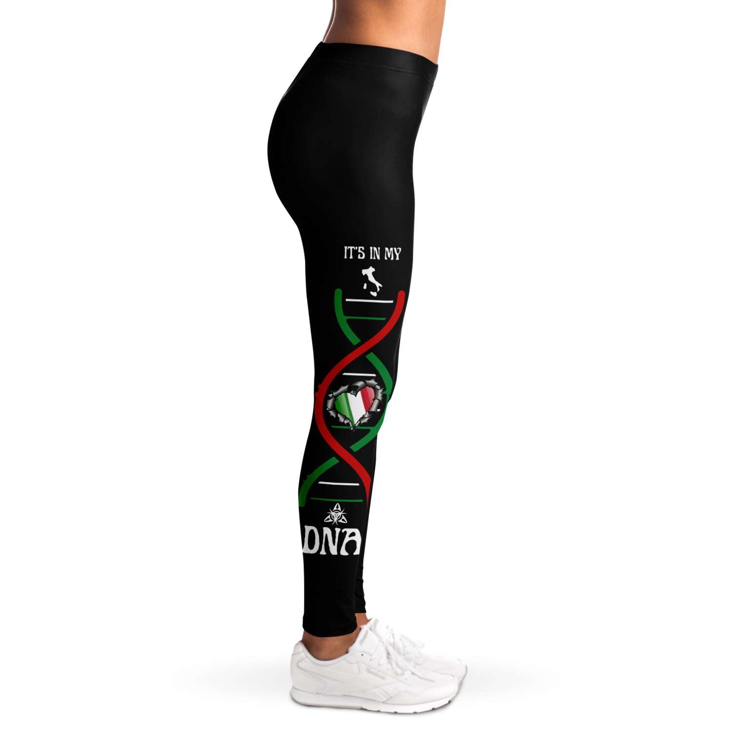 Italy DNA Flag Leggings