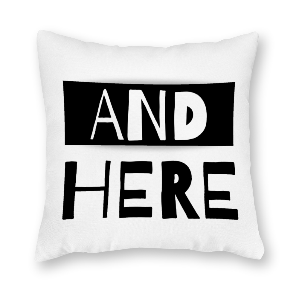 We Had Sex Here And There Sex Everywhere Canvas  Black/White Pillow Covers Set Of 4