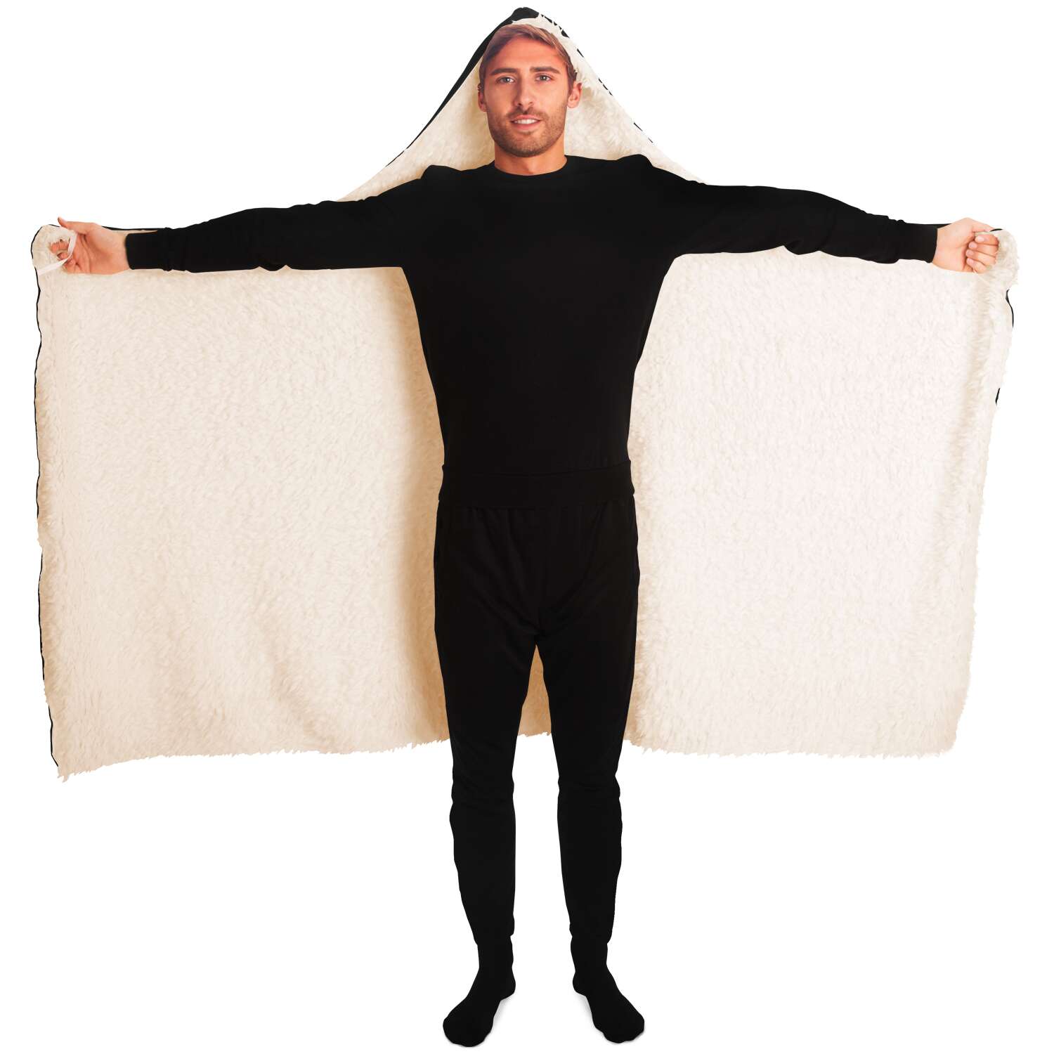 Vaffanculo And Have A Nice Day Hooded Blanket
