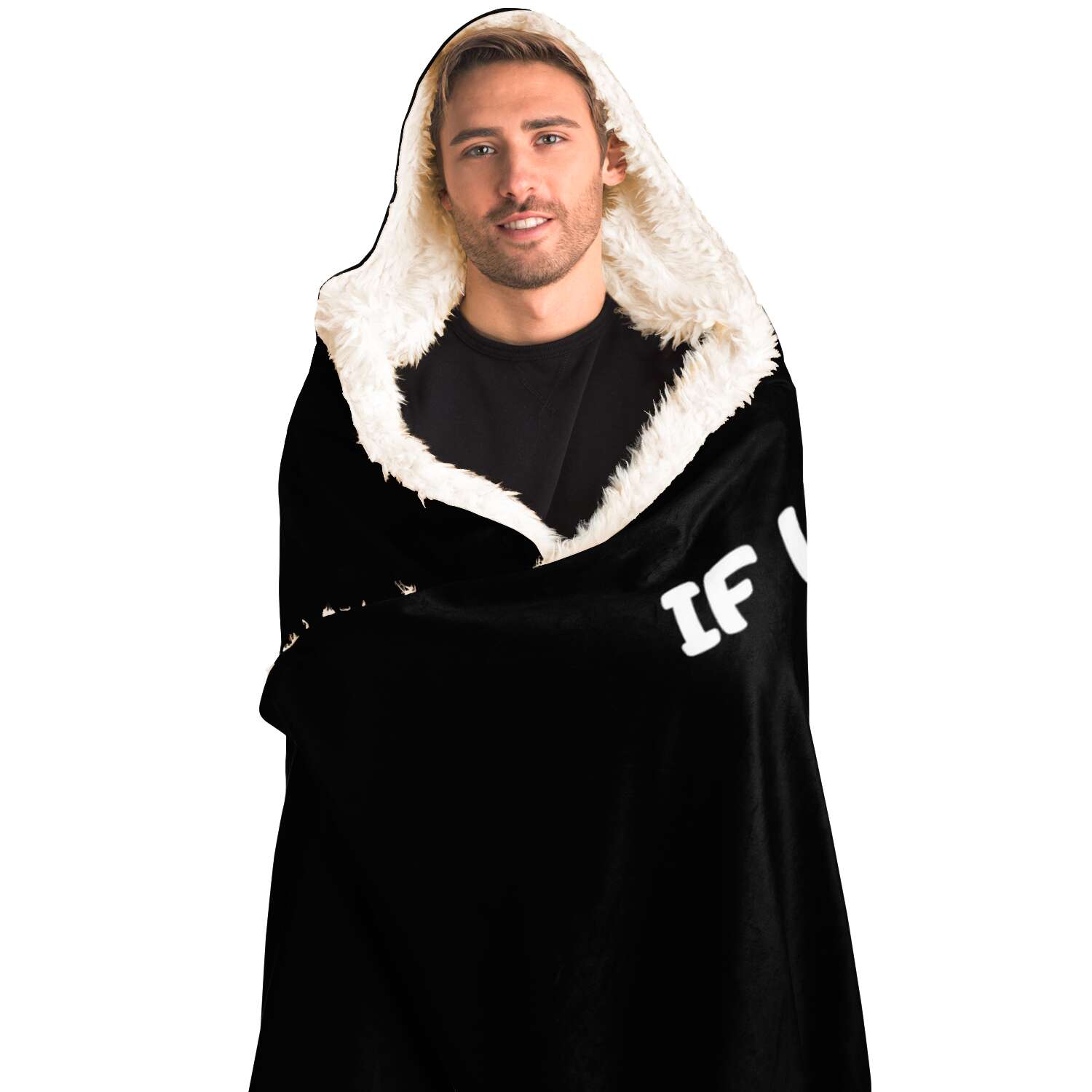 Funny Lost Or Drunk Hooded Blanket