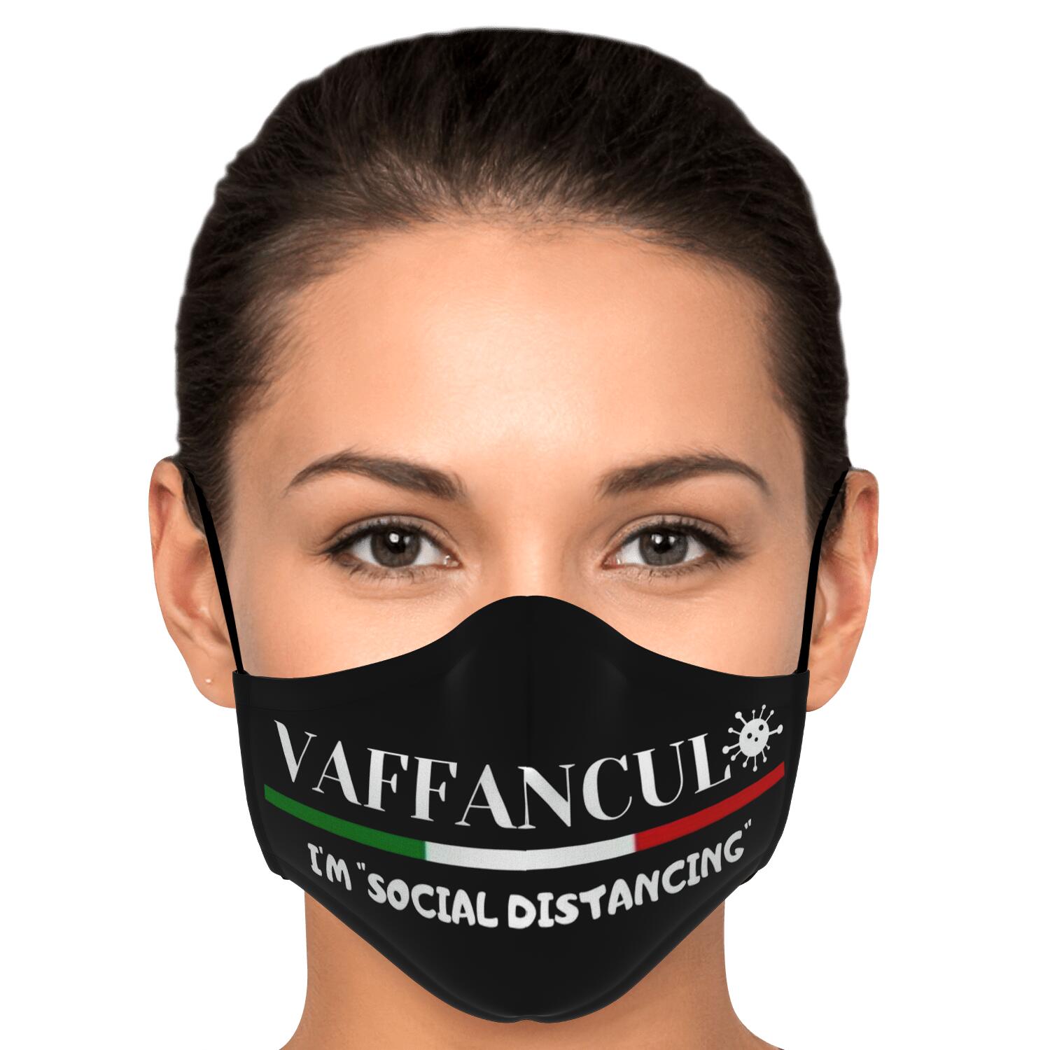 Vaffanculo I'm "Social Distancing Face Mask" + 2 PM 2.5 Filters