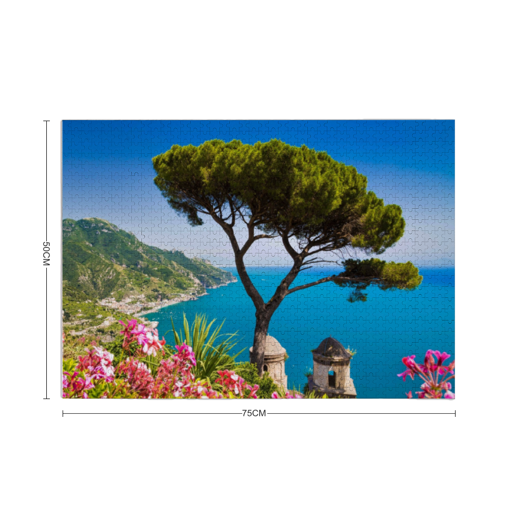 Amalfi Coast Jigsaw Wooden Puzzle 1000 Pieces