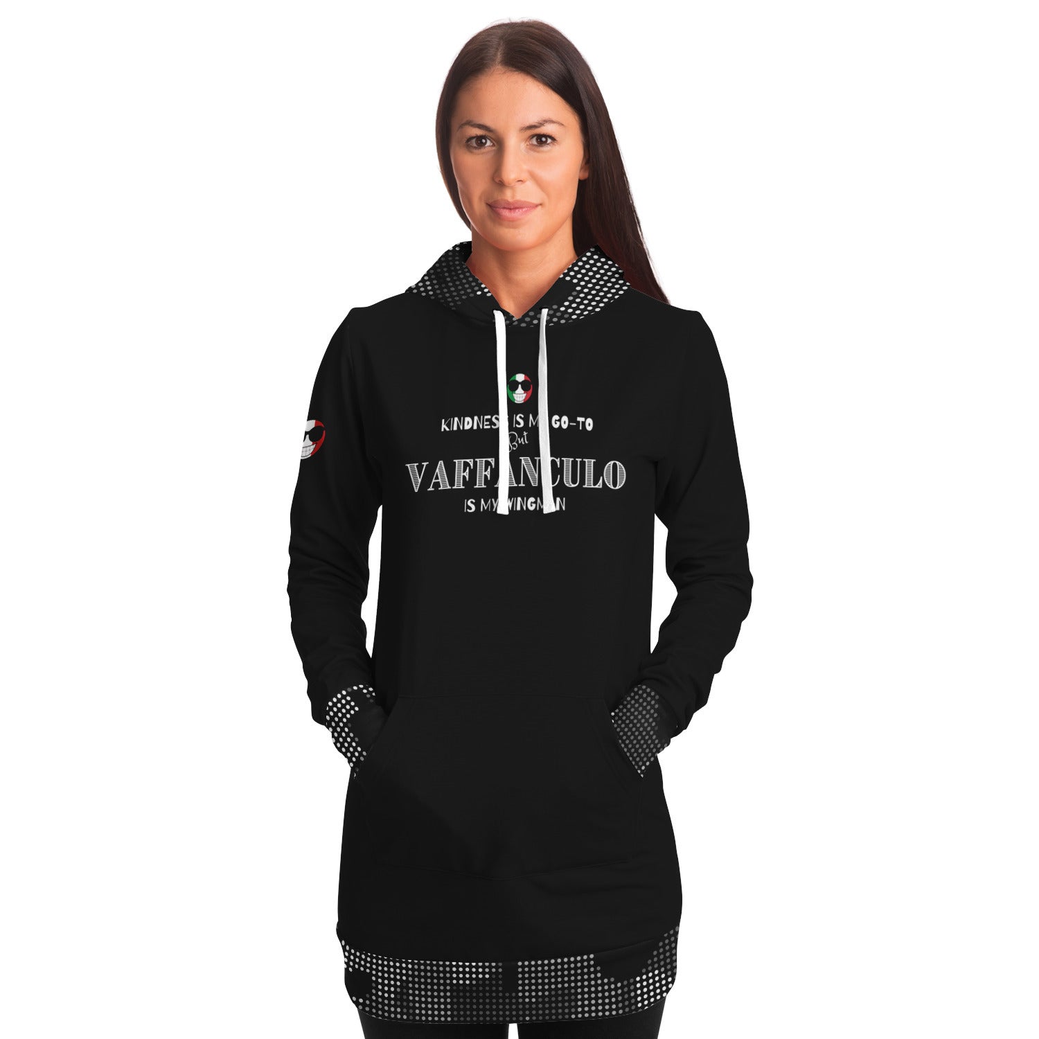 Vaffanculo Is My Wingman Hoodie Dress