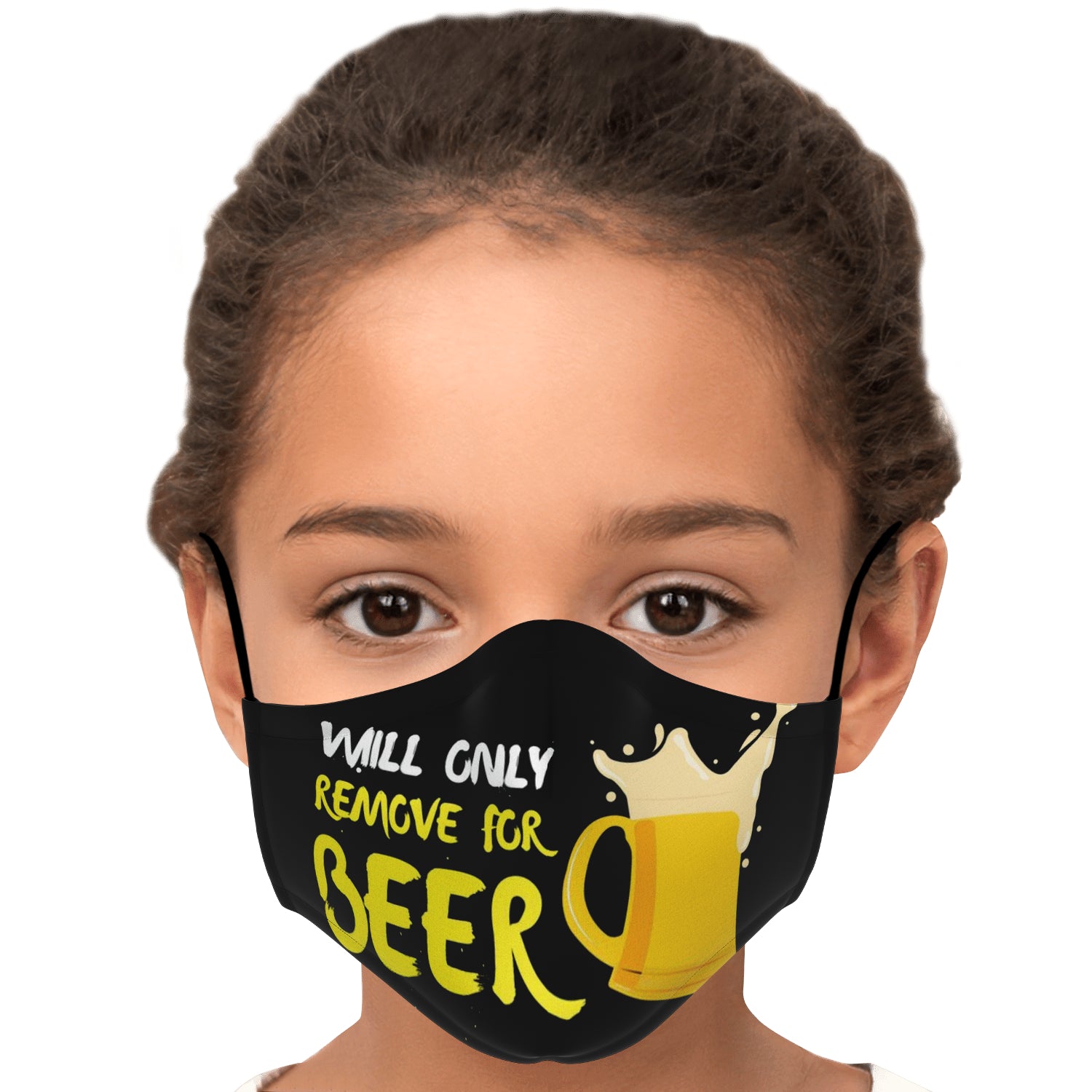 Will Only Remove For Beer Face Mask + 2 PM 2.5 Filters