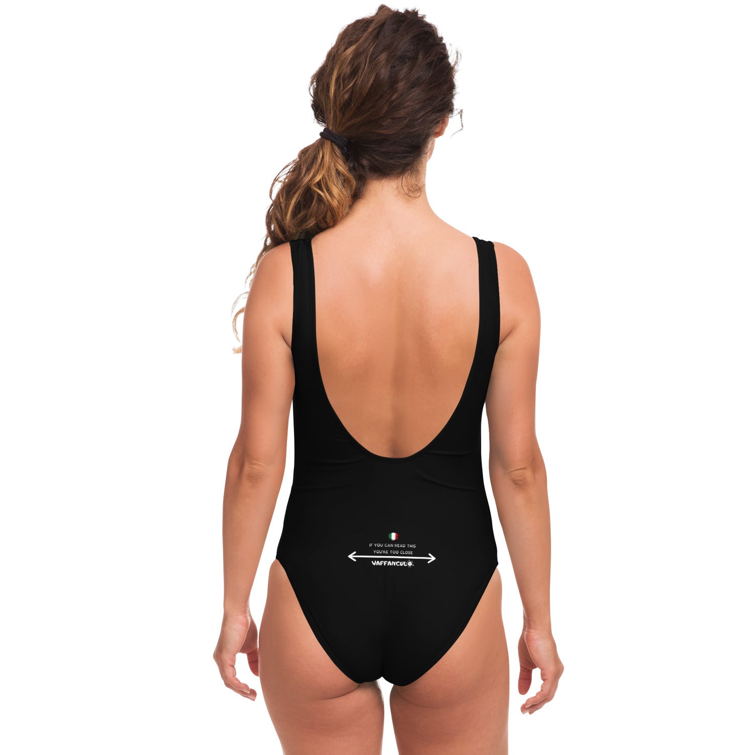 Vaffanculo You're Too Close One-Piece Swimsuit