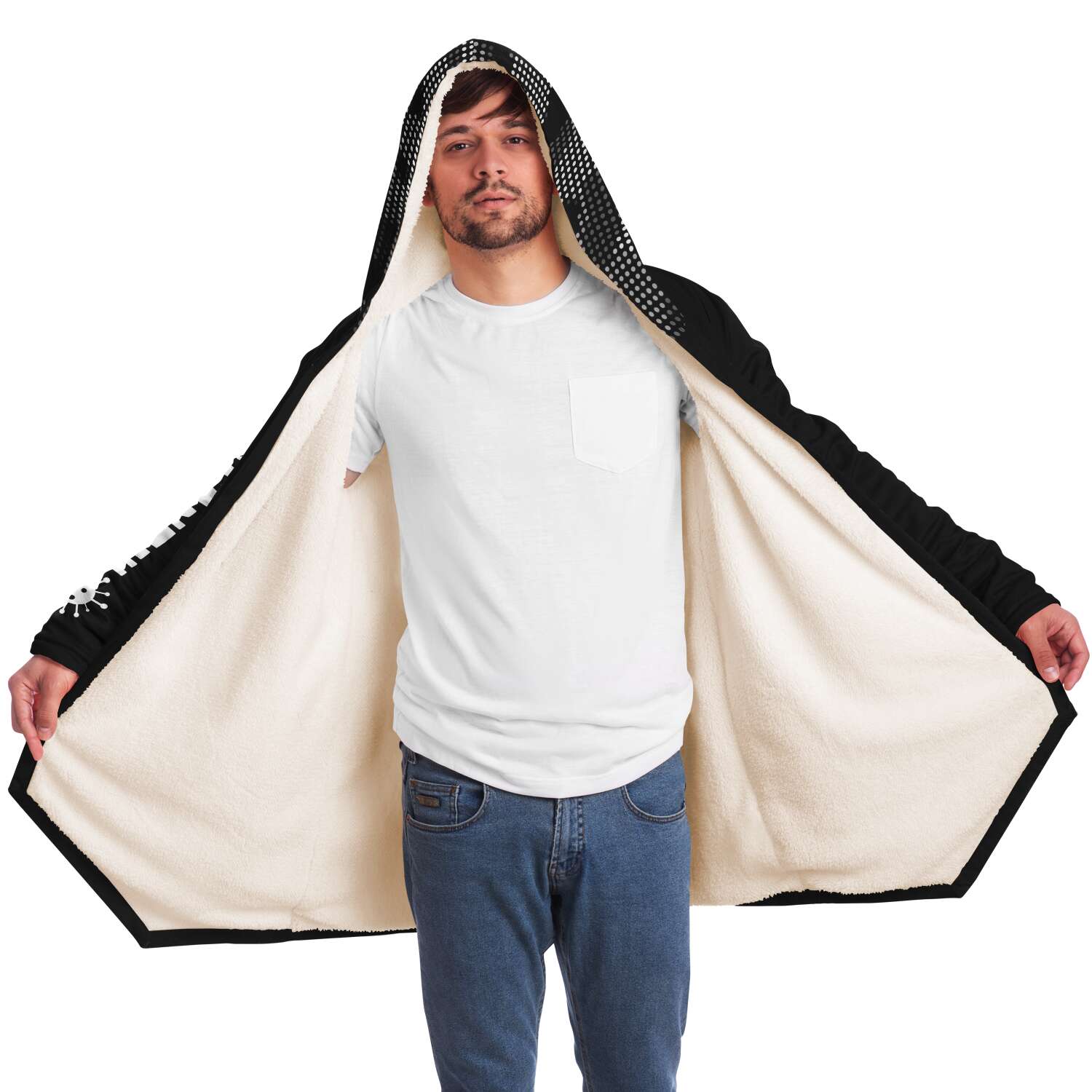 Vaffanculo I'm Social Distancing Microfleece Cloak