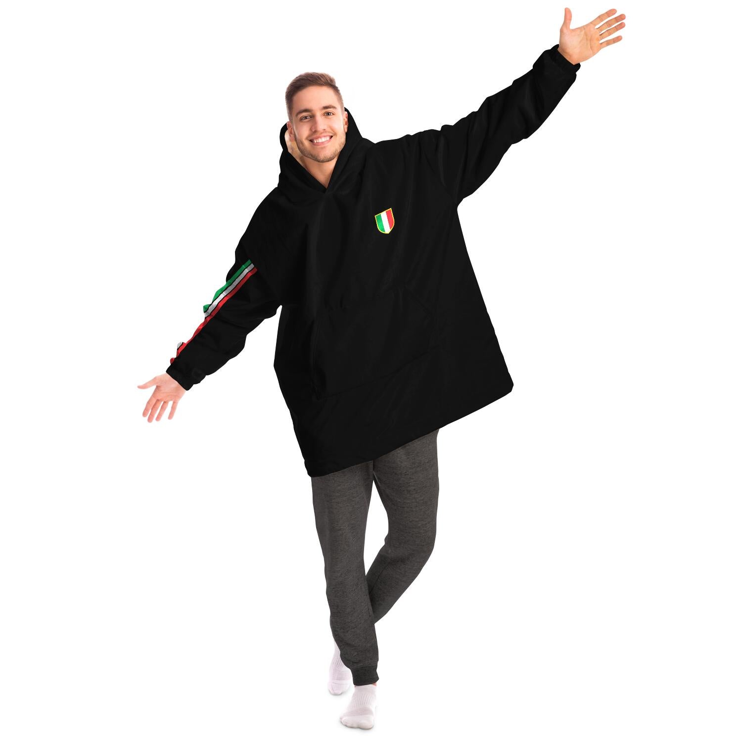 Italia Snug Hoodie AOP