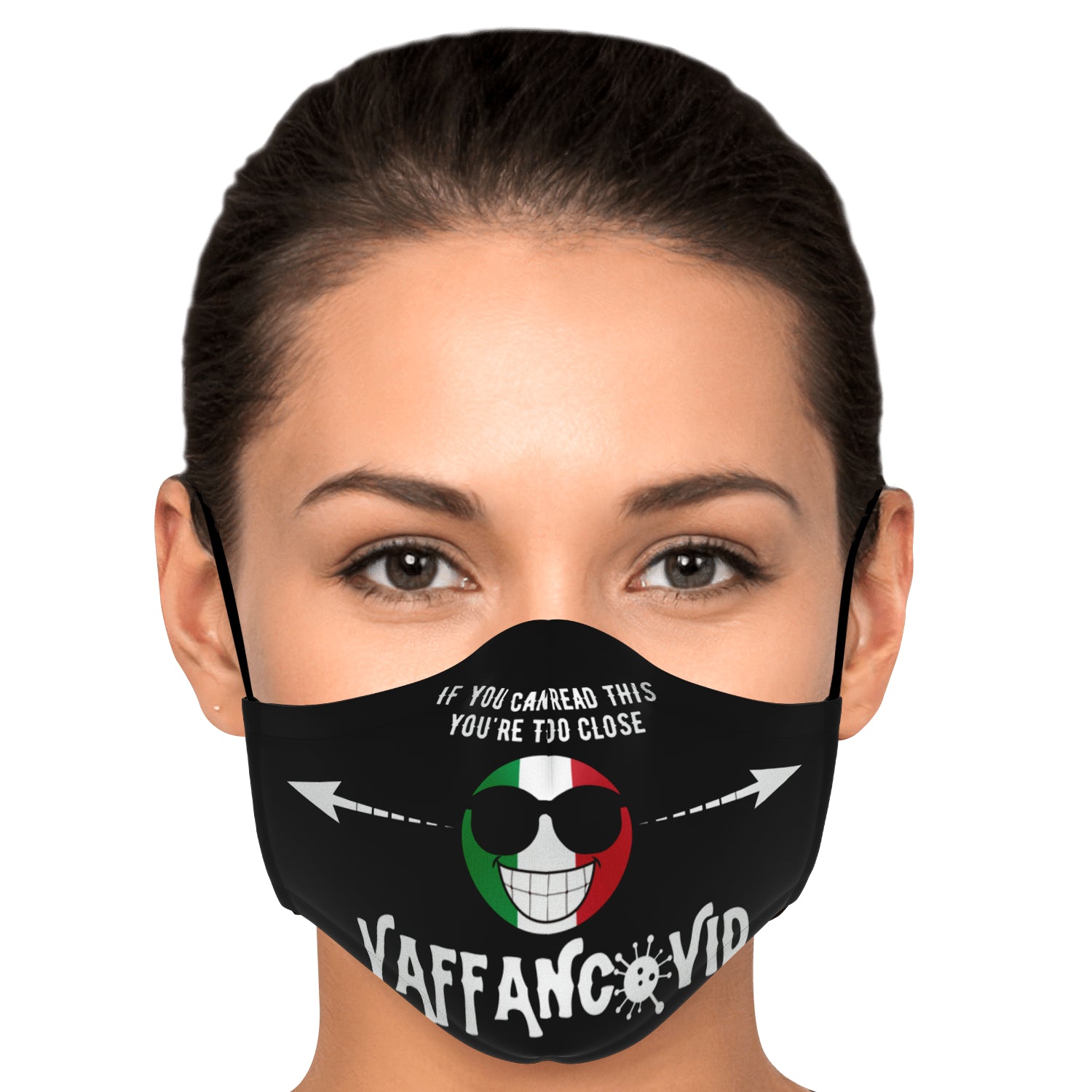 Vaffancovid You're Too Close Face Mask + 2 PM 2.5 Filters