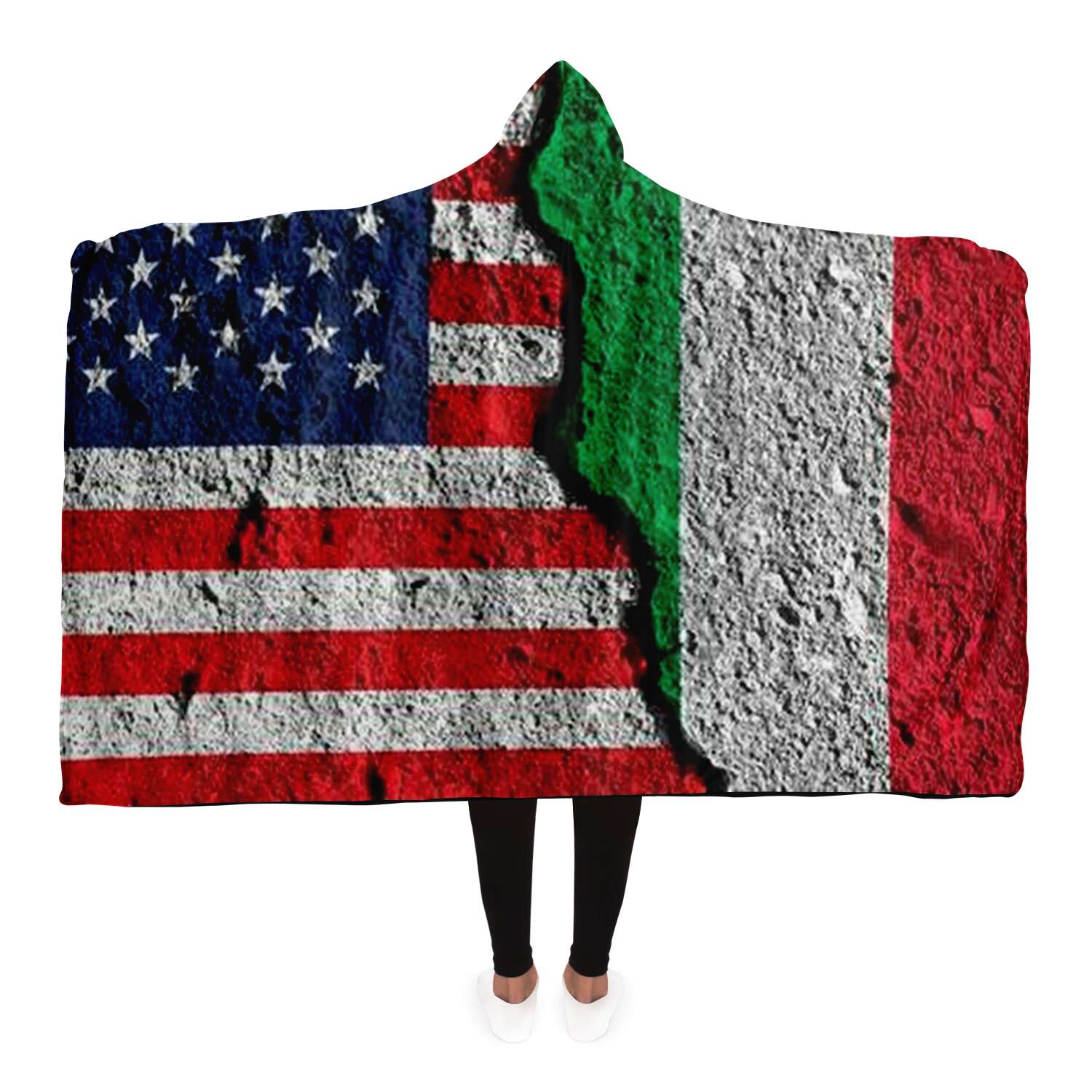 Italian American Hooded Blanket