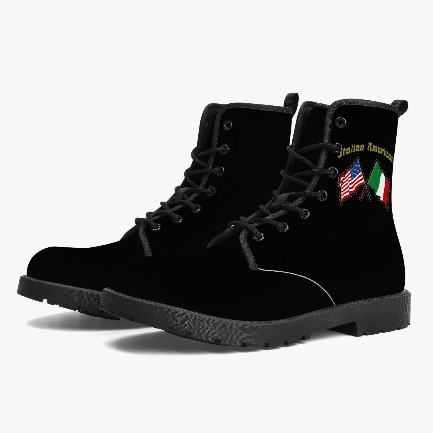 Italian American Trendy Leather Boots