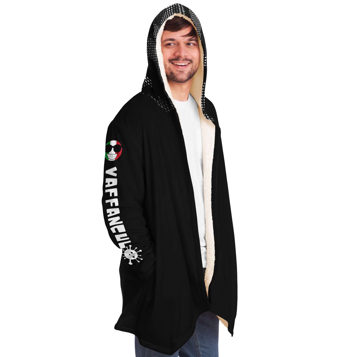 Vaffanculo I'm Social Distancing Microfleece Cloak