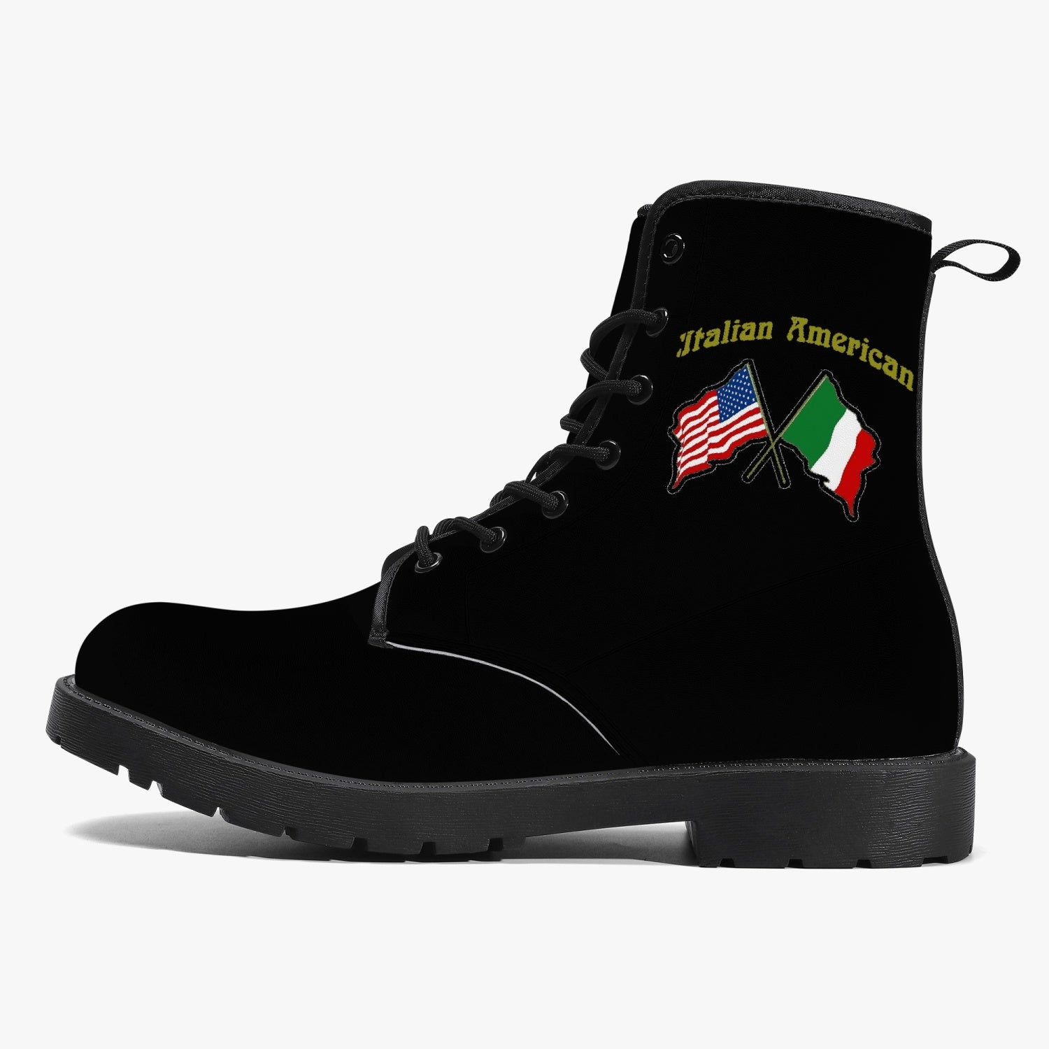 Italian American Trendy Leather Boots