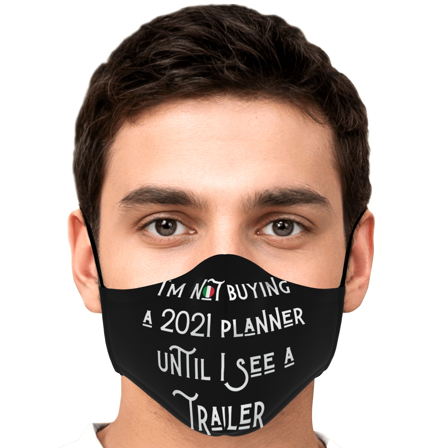 2021 Trailer Italian Face Mask + 2 PM 2.5 Filters