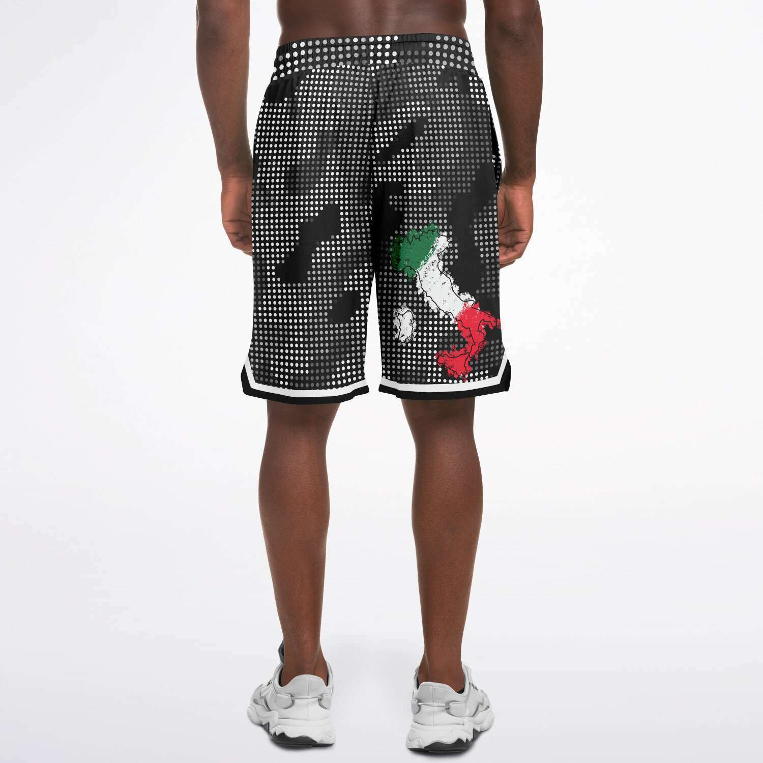 Italia Carbon Fiber Camo Basketball Shorts