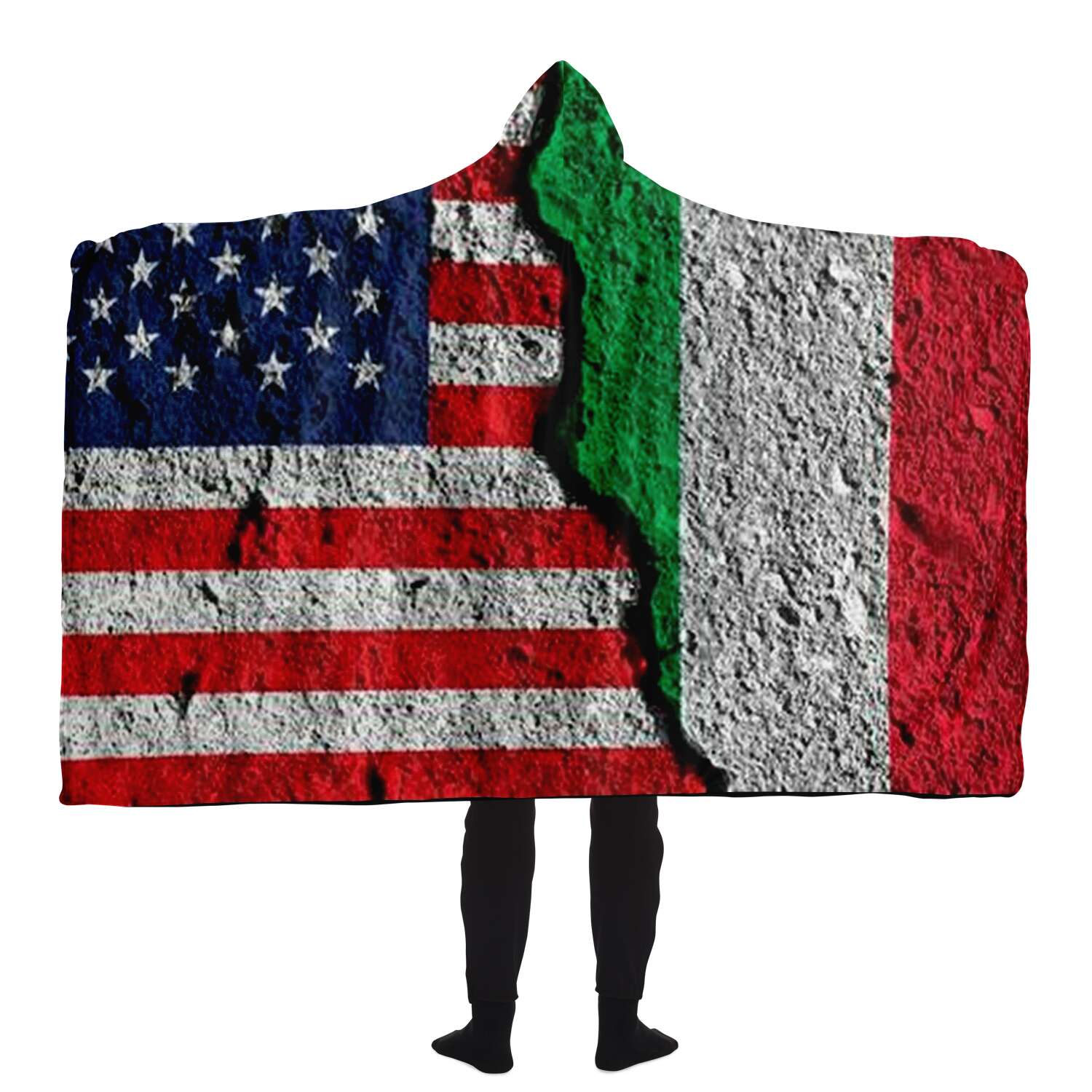 Italian American Hooded Blanket