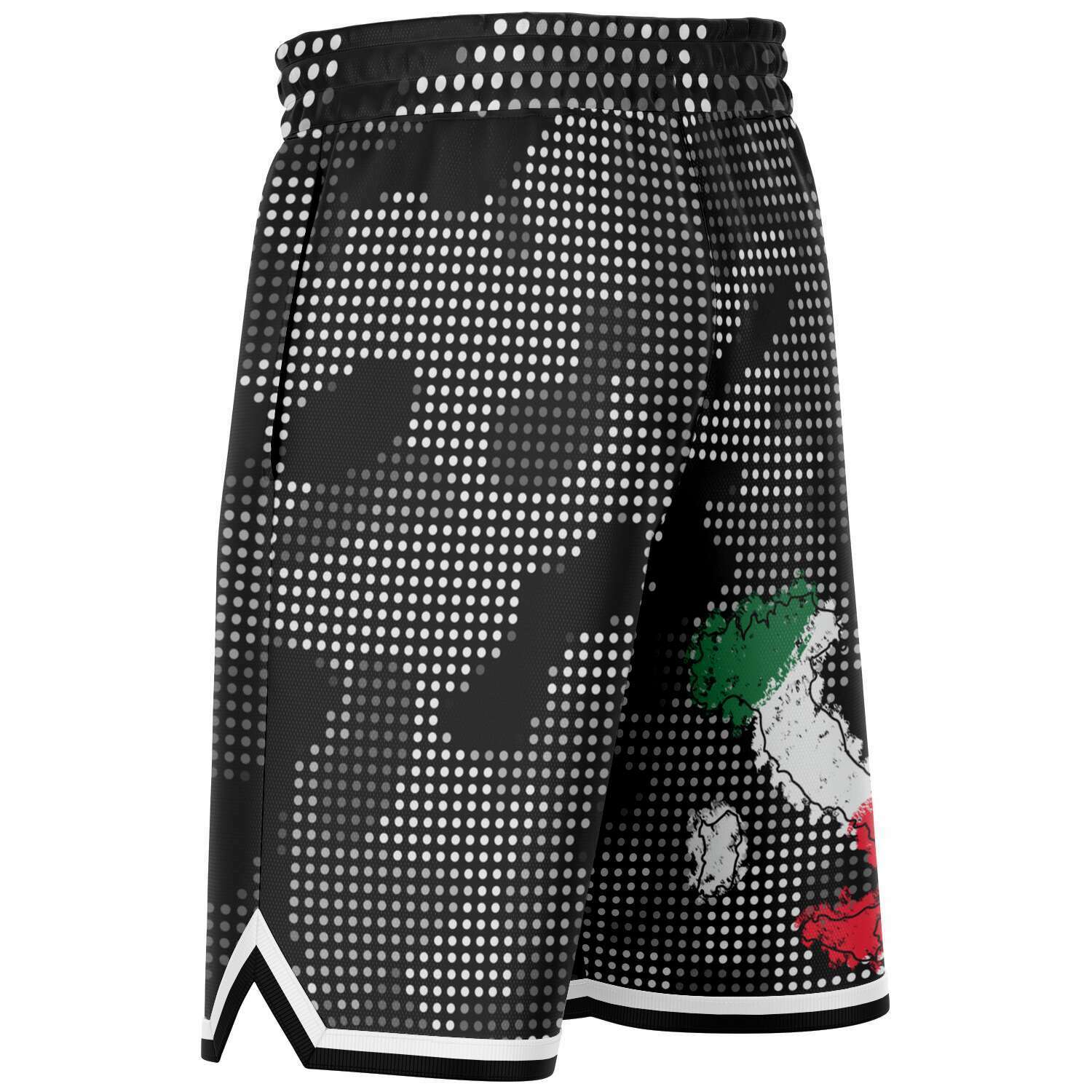 Italia Carbon Fiber Camo Basketball Shorts