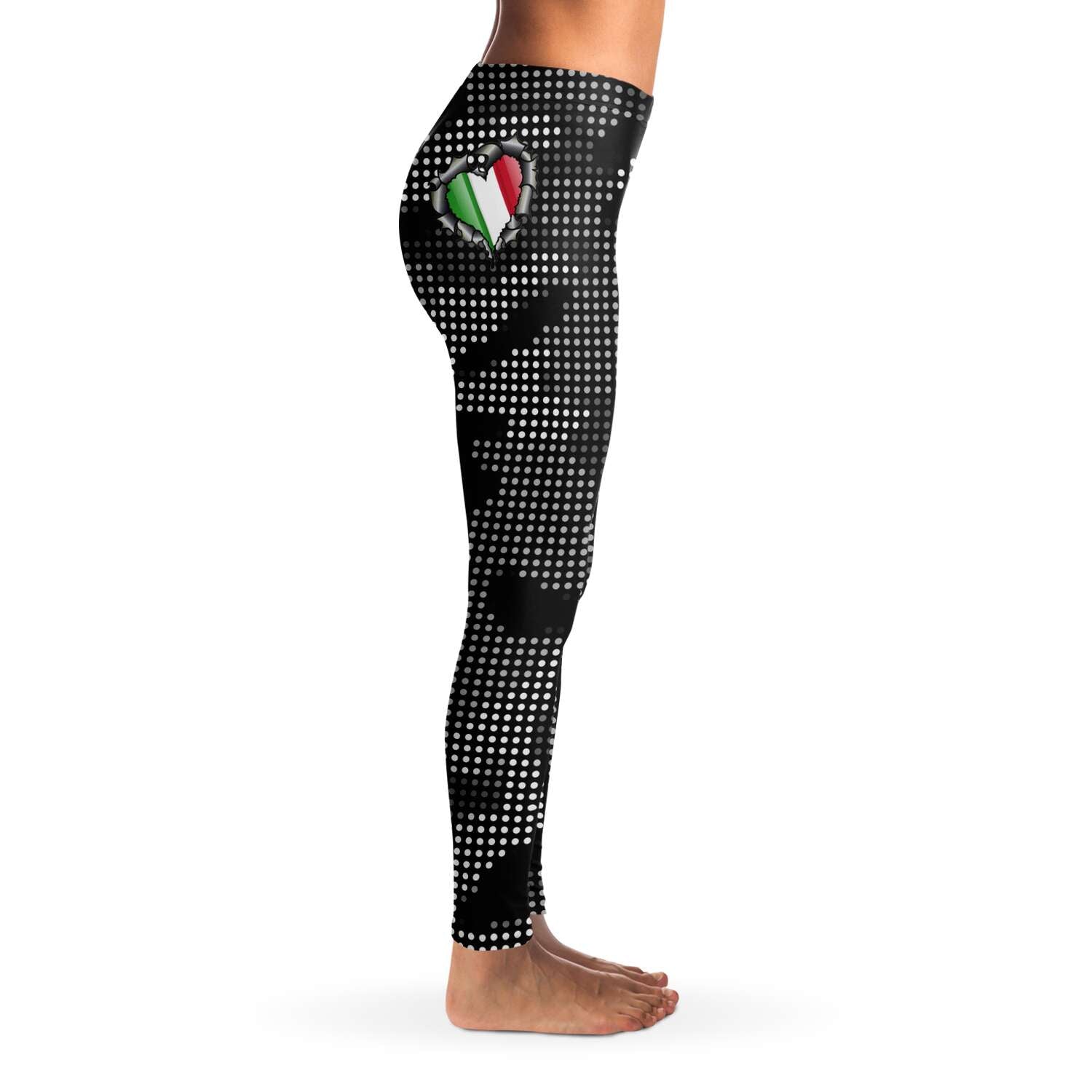 Italia Inside Carbon Fiber Camo Leggings