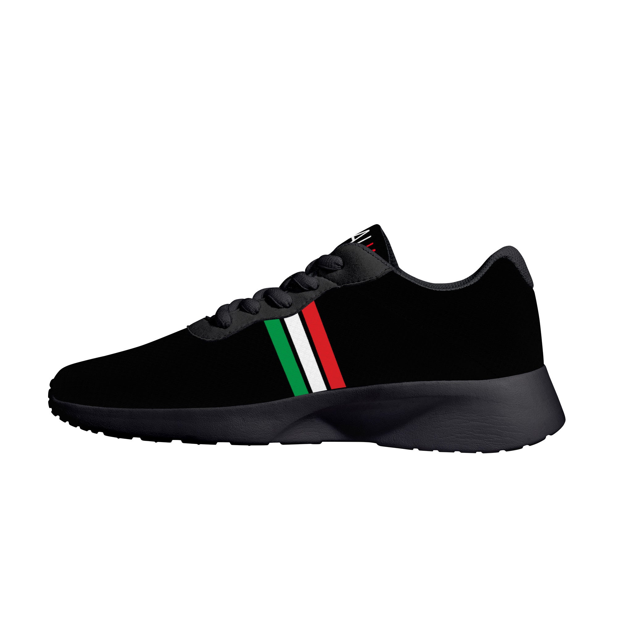 Italia Air Mesh Running Shoes - Black