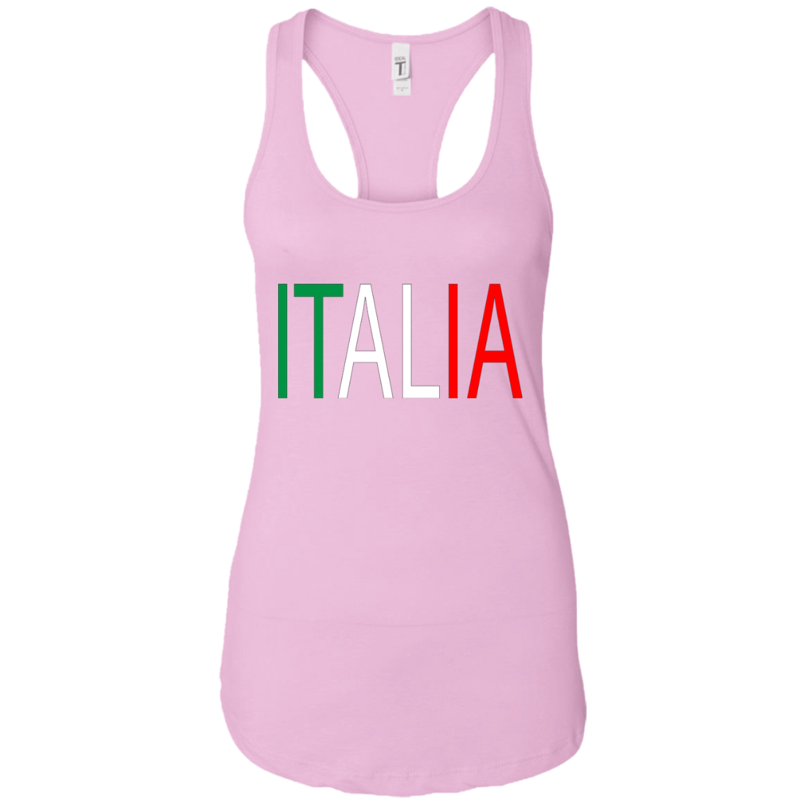 Italia Ladies Ideal Racerback Tank