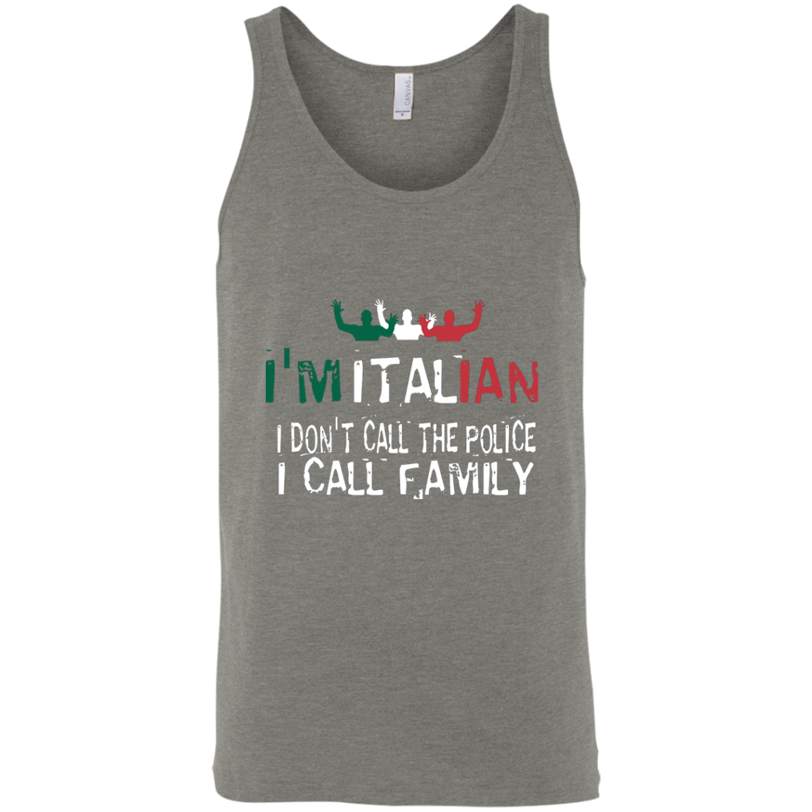 I'm Italian Unisex Tank