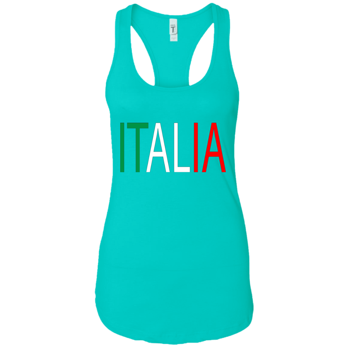 Italia Ladies Ideal Racerback Tank